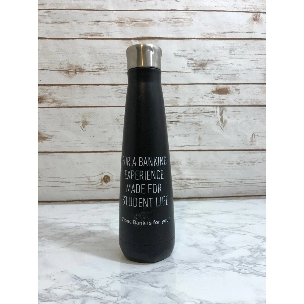 Zions Bank Water Bottle